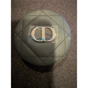 Dior Beauty Compact Mirror, featuring the brand's signature "Cannage" pattern